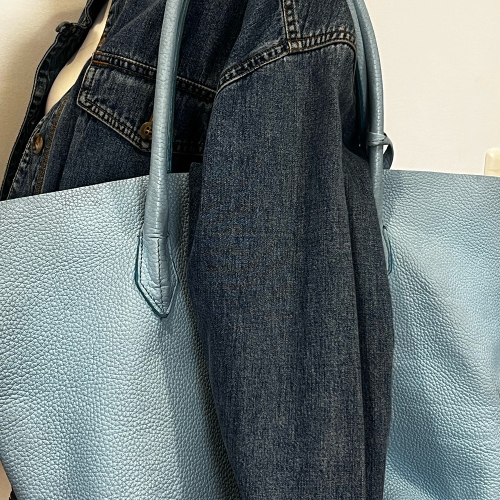 ADORA Pebbled Leather X-L Tote Bag